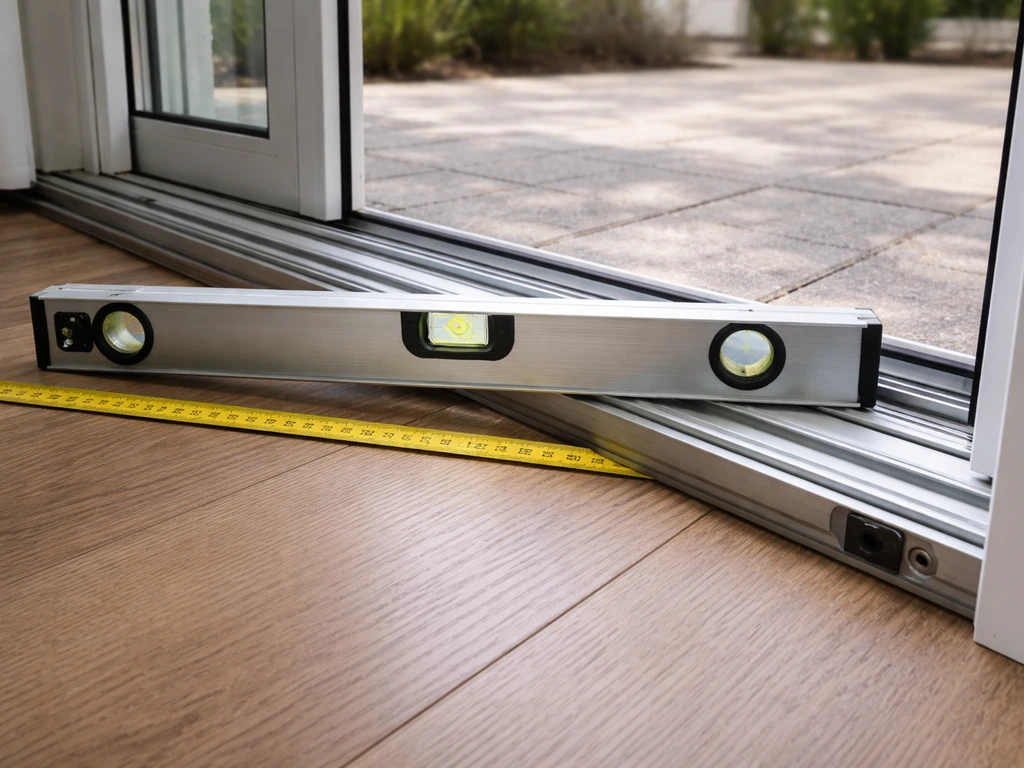 sliding patio door steps