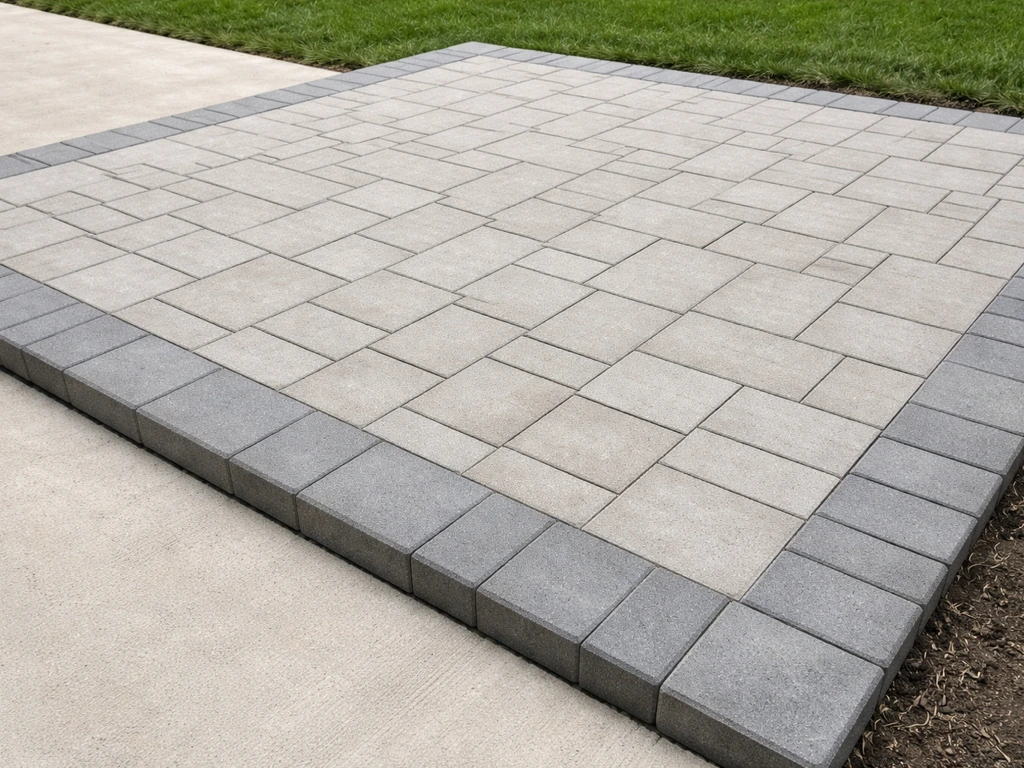 how to set patio pavers