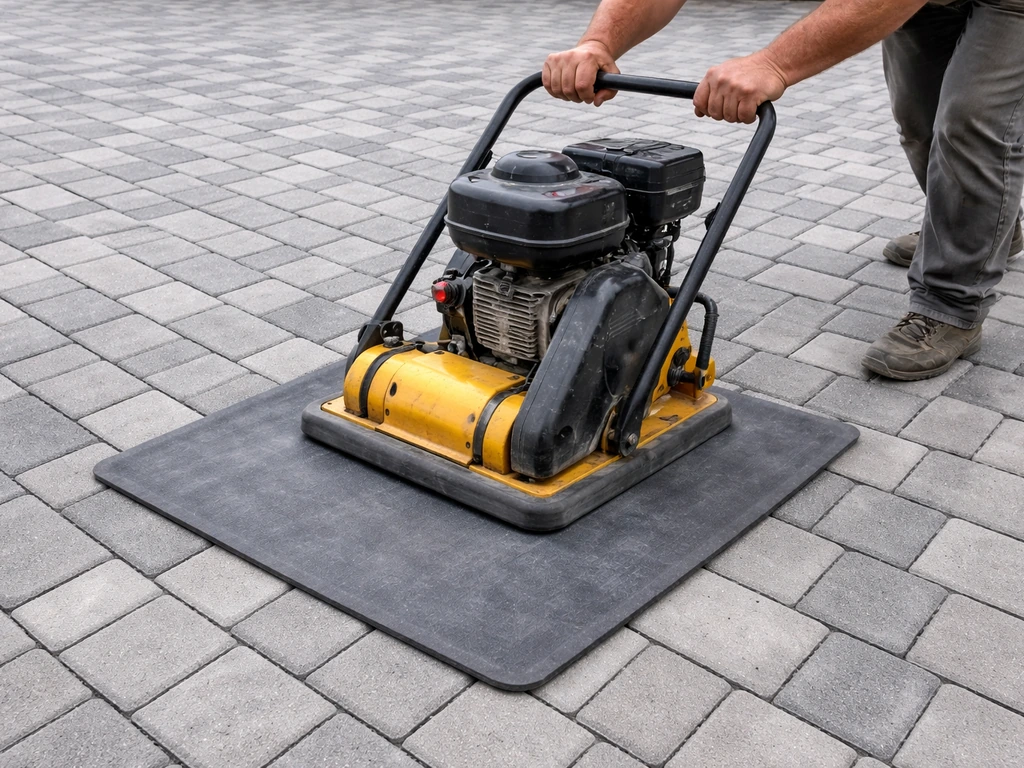 how to build a patio from pavers