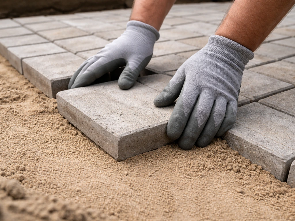 how to install a paver patio