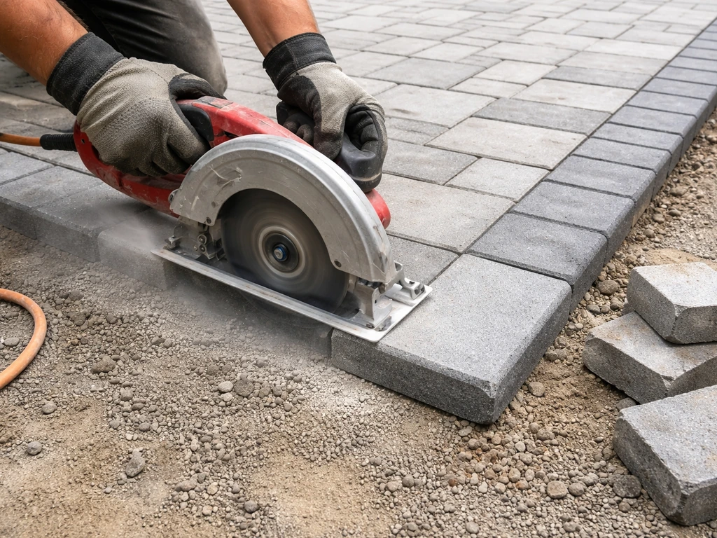 how to install a patio with pavers