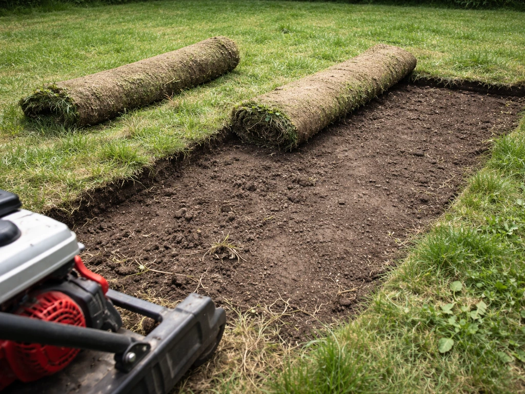 how to lay patio pavers with grass in between