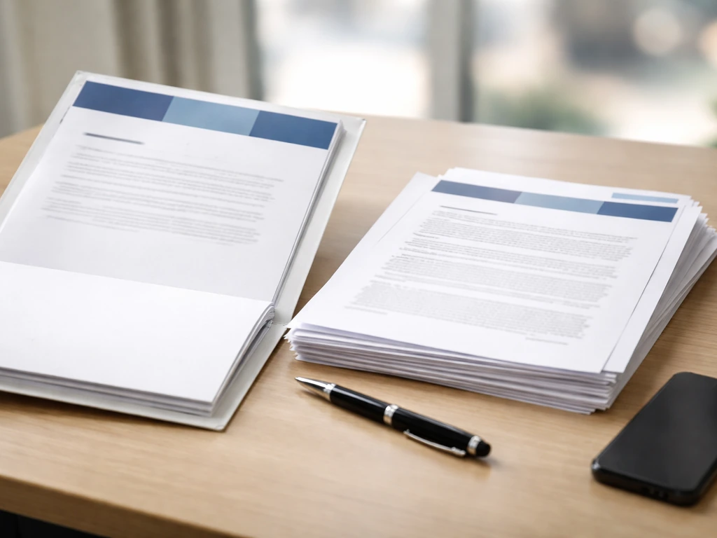 Close-up of Ardian-branded governance documents and a press release folder on a desk
