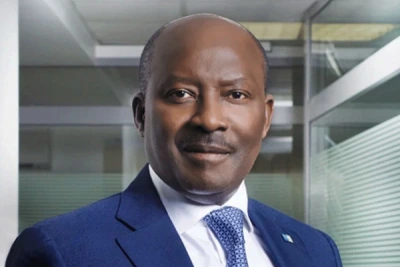 Portrait of Henri-Claude Oyima, Gabonese banking executive and BGFIBank Group CEO