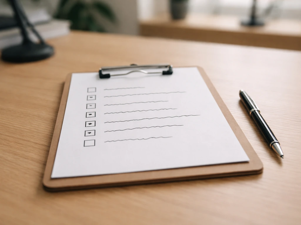 Checklist items symbolizing identity confusion and misinformation risks in verifying a finance-related claim.