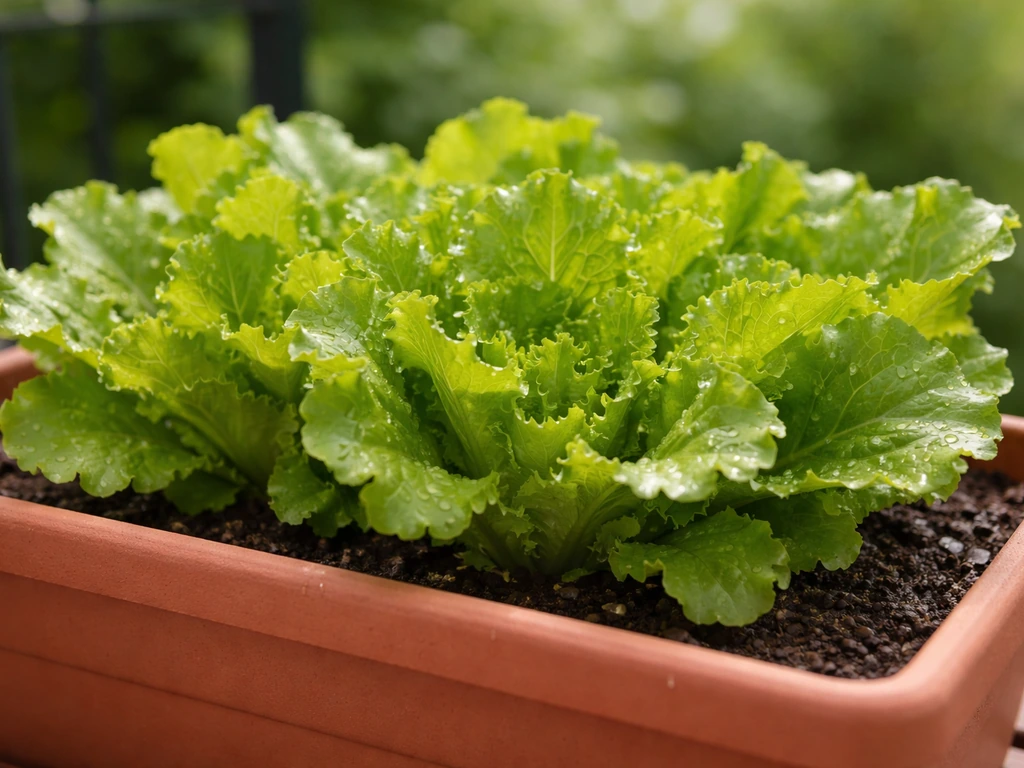 how to grow cut-and-come-again lettuce in containers