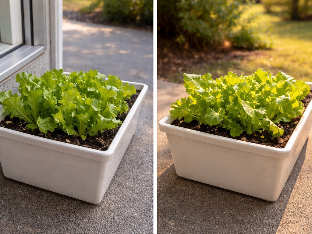 how to grow lettuce container