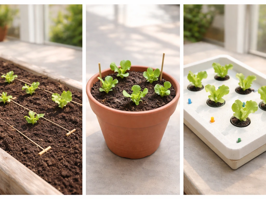 how much space does lettuce need to grow