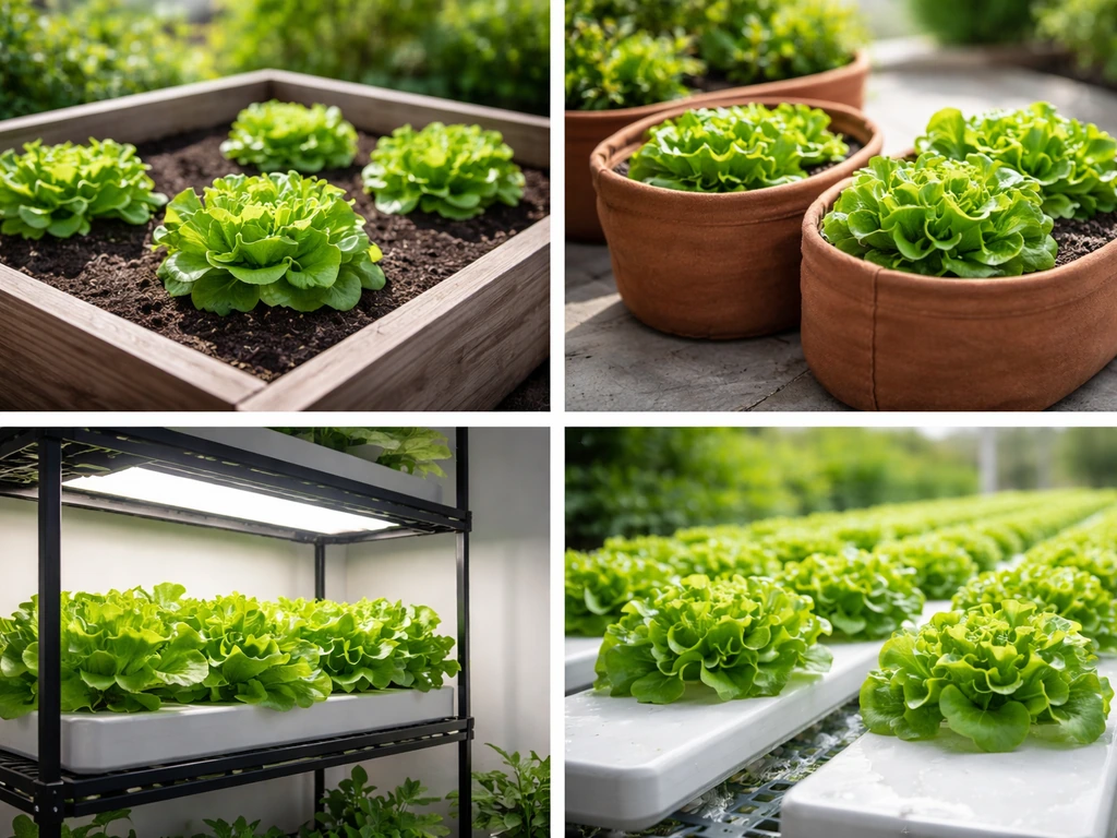 where lettuce grow