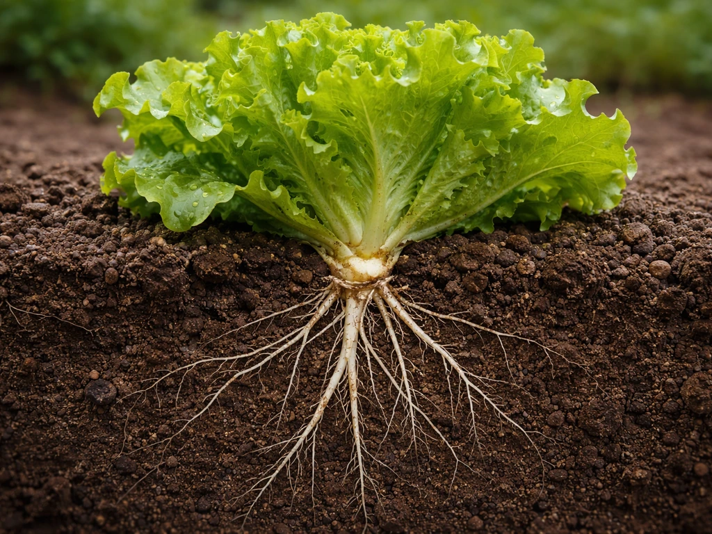 does lettuce grow underground