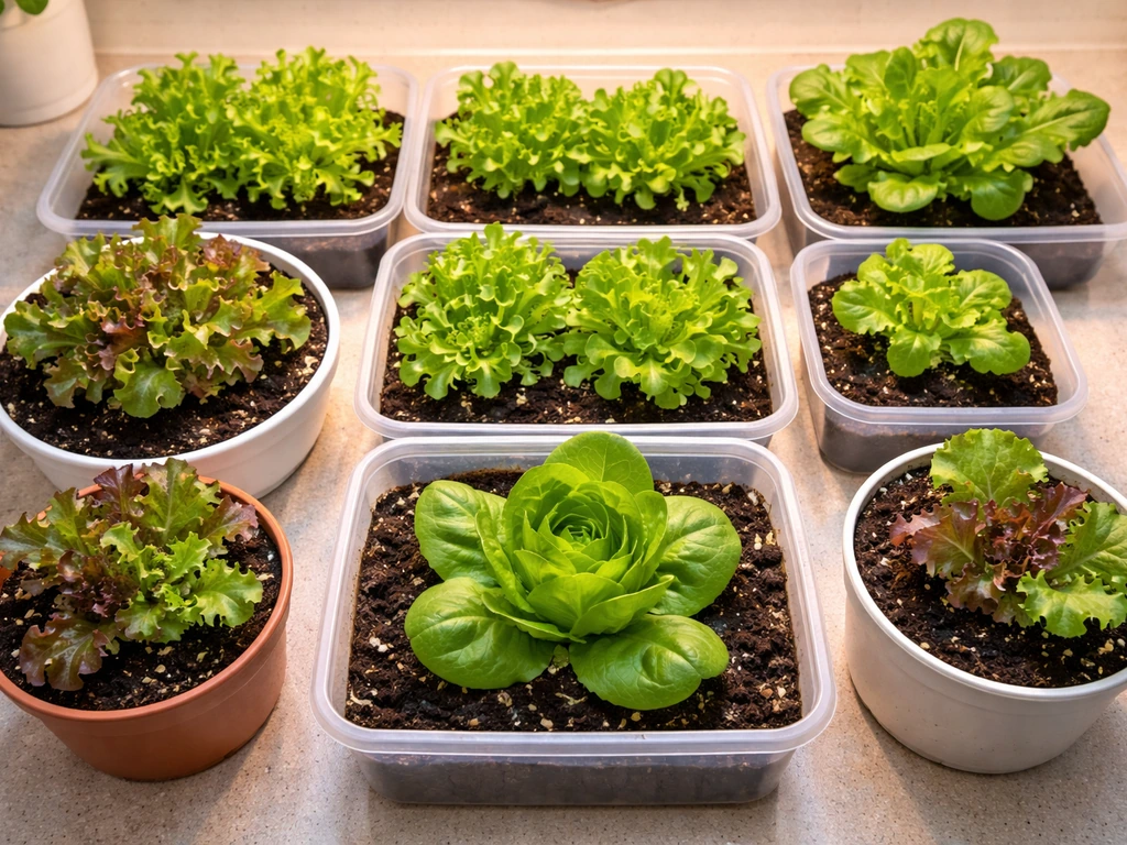 how to grow lettuce indoors