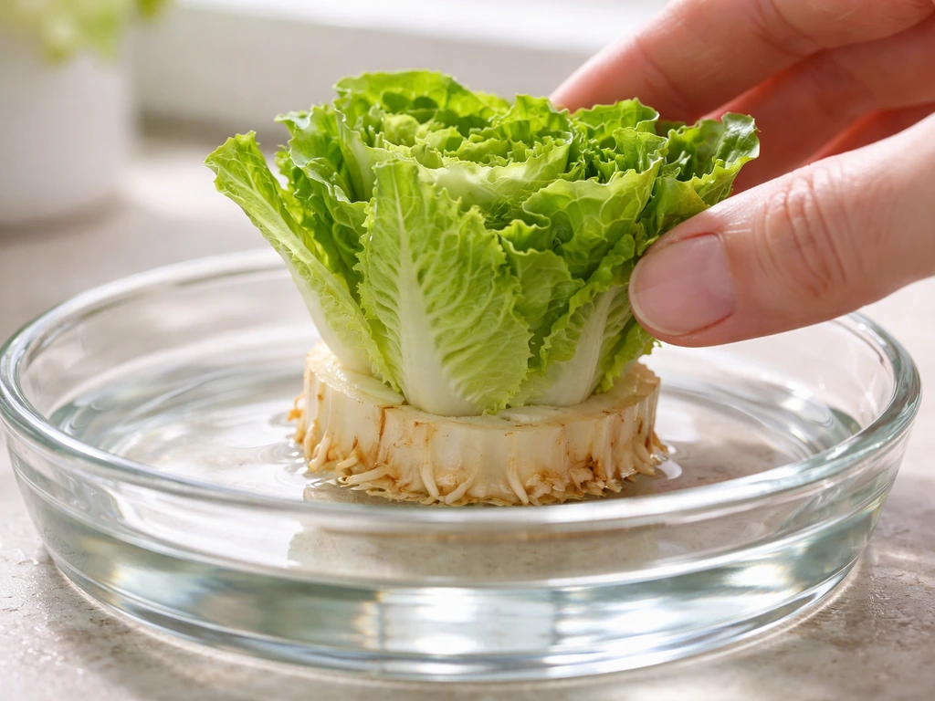 how to grow lettuce from the stem