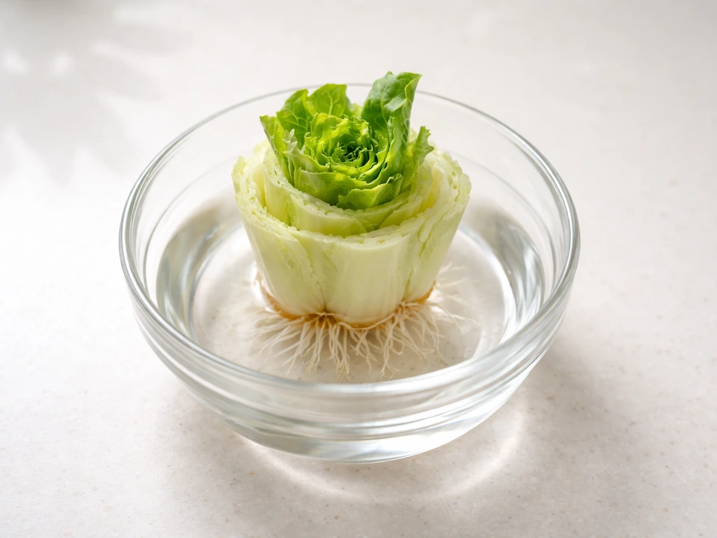 how to grow romaine lettuce from the stalk
