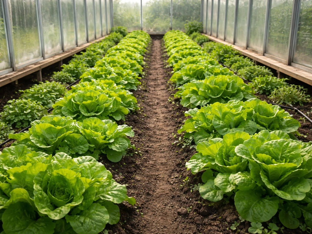 how to grow lettuce in greenhouse