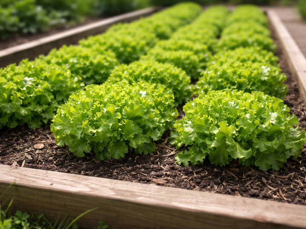 how to grow lettuce in a raised bed