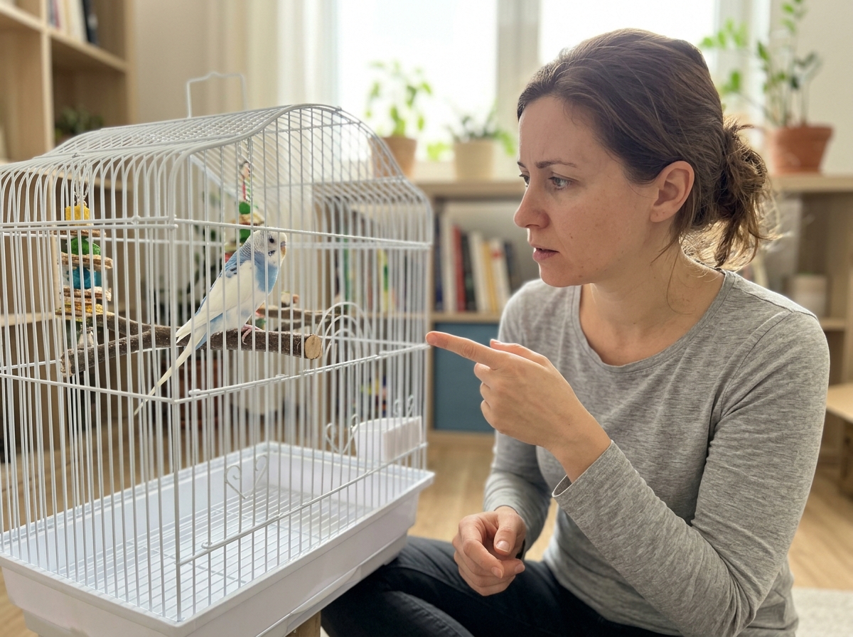 Illustration of when to call an avian vet