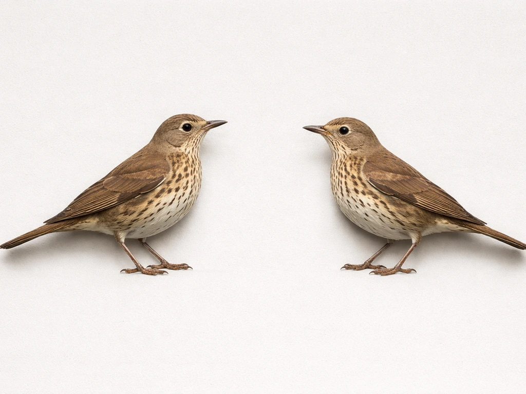 what does a thrush bird look like