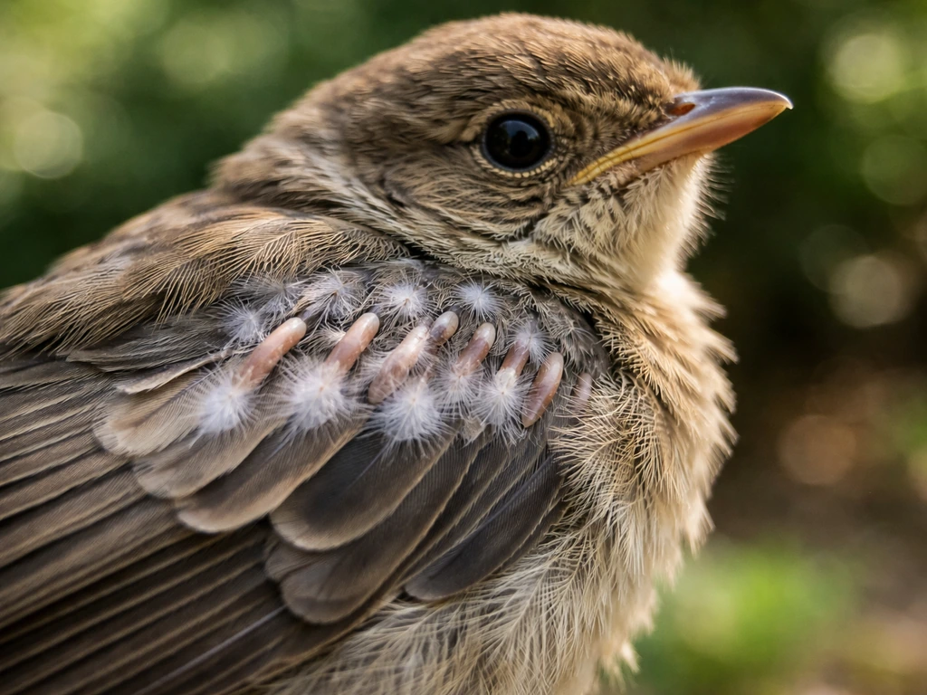 do bird feathers grow back