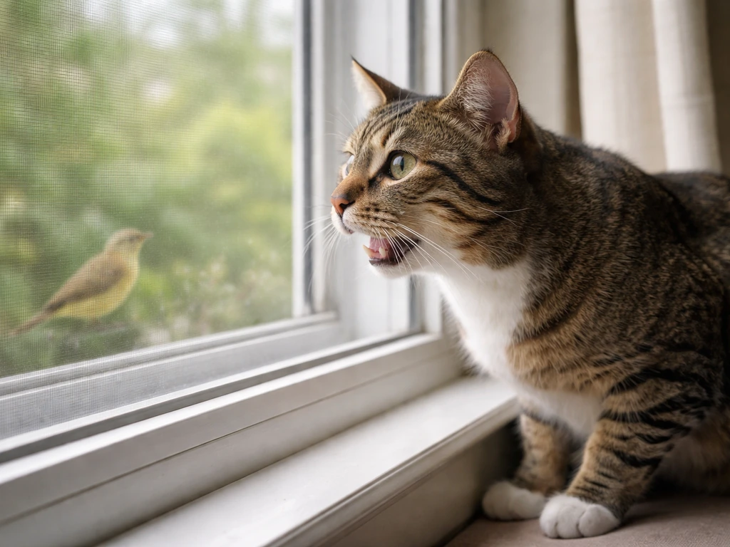 Cat Sound When See Bird: Why They Meow, Chatter, or Yowl
