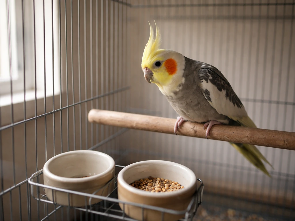 Why My Cockatiel Bird Is Not Eating: What to Do Today