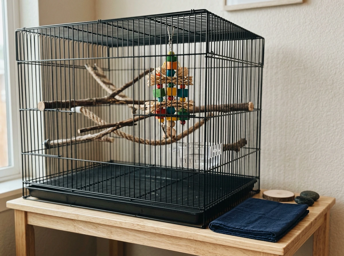 Long-term prevention setup with varied enrichment and consistent care items