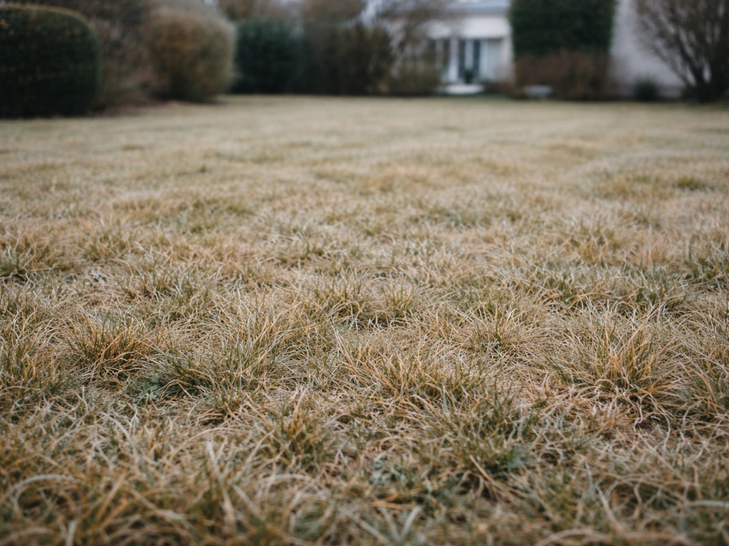Gazon qui jaunit en hiver : causes et plan d’action