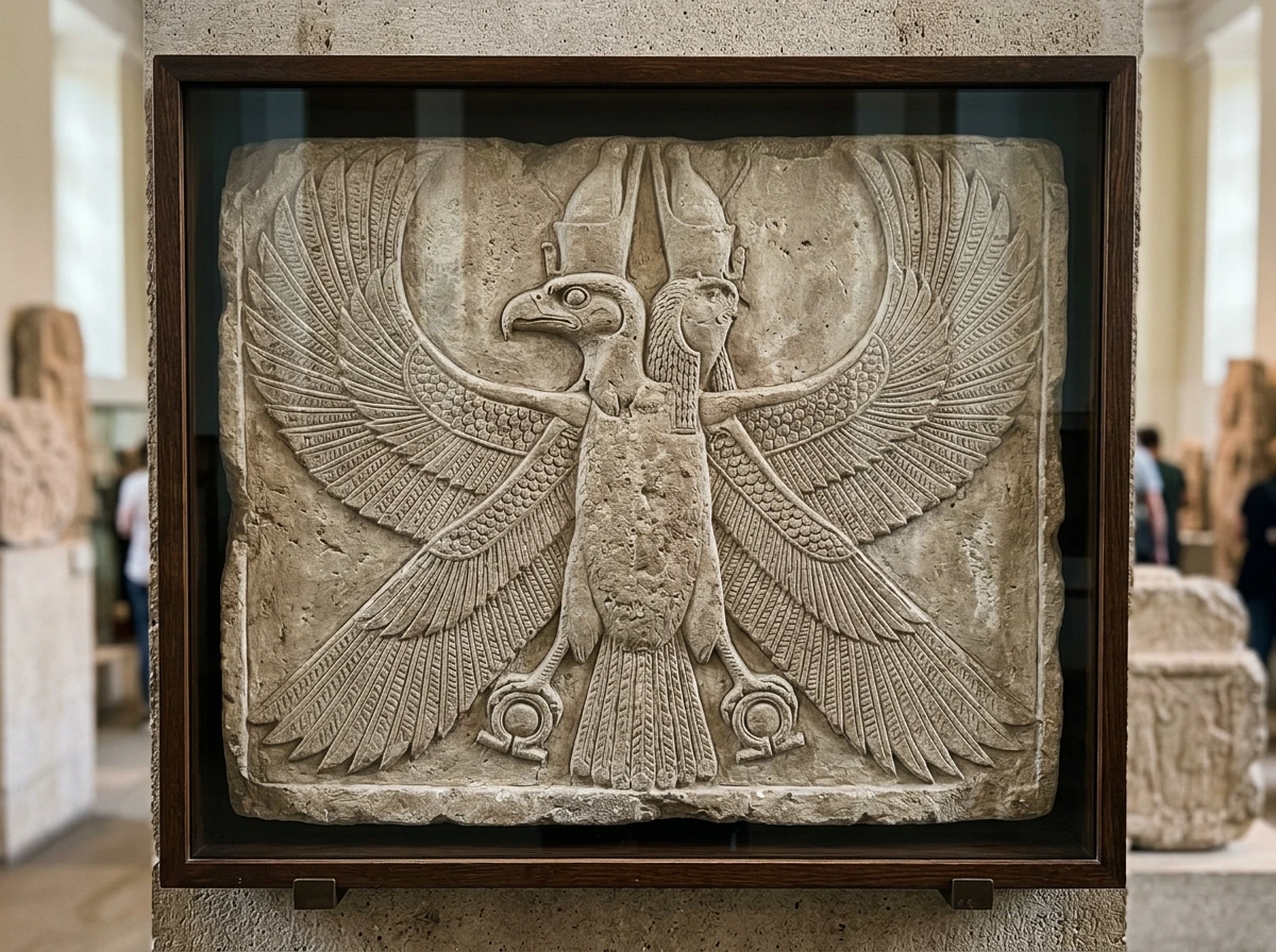 Vulture-deity protector feel via museum-quality Egyptian-style statue