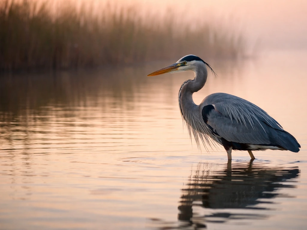 meaning of a heron bird