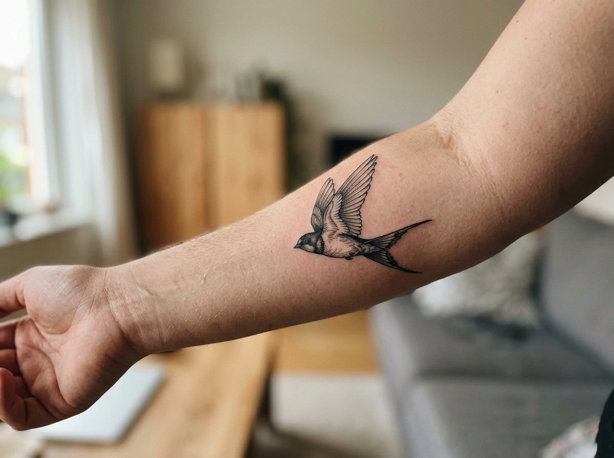 bird swallow meaning