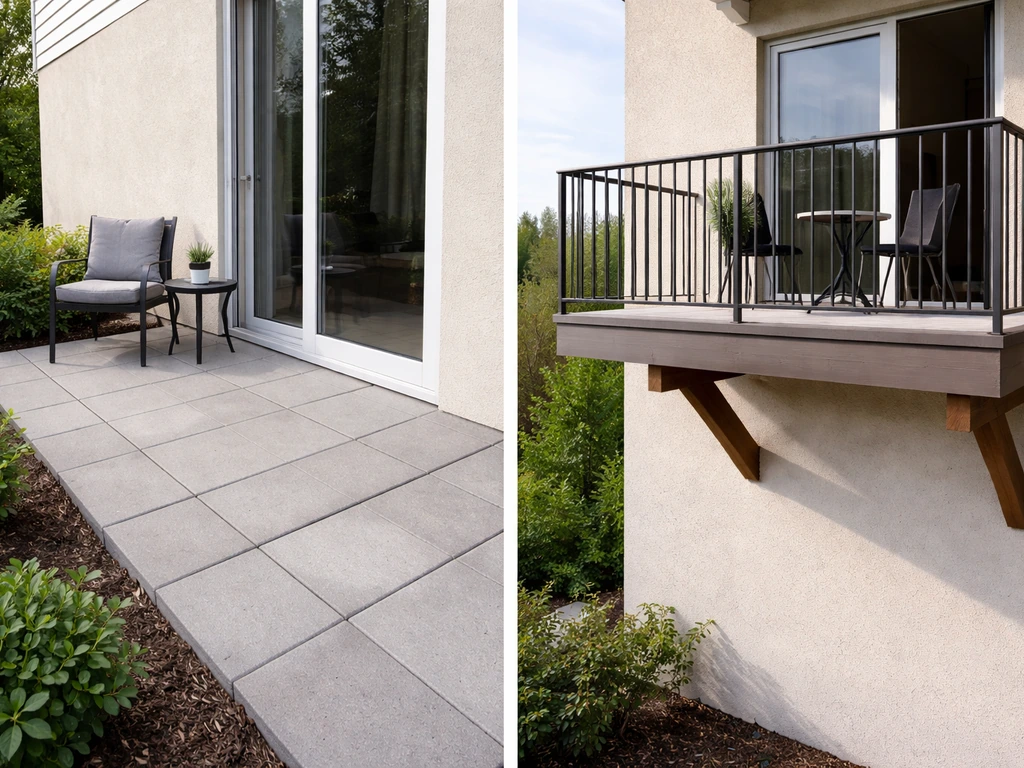 balcony and patio difference