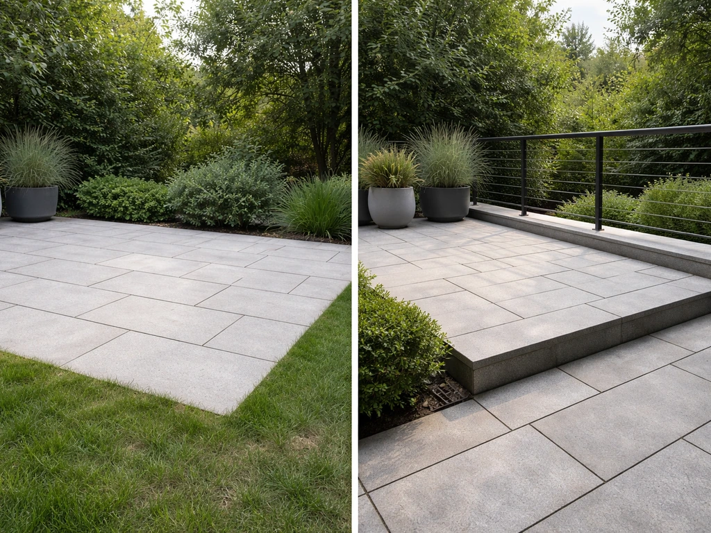difference between patio and terrace