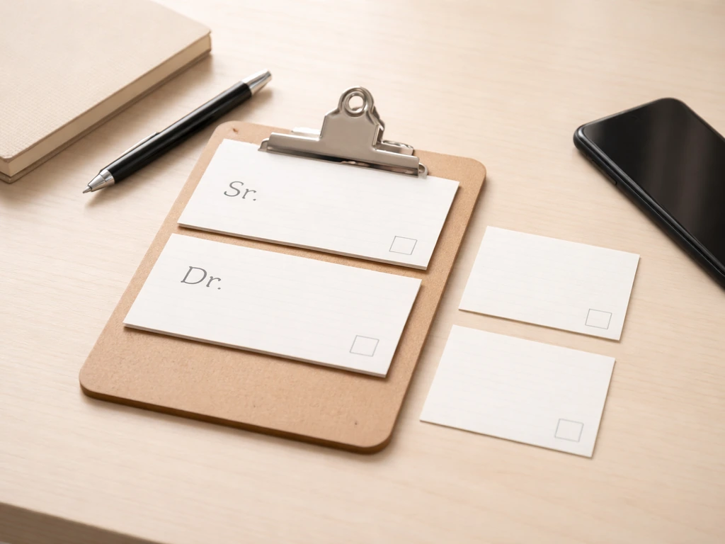 Empty checklist-style cards on a desk beside a pen, suggesting missing net-worth info.