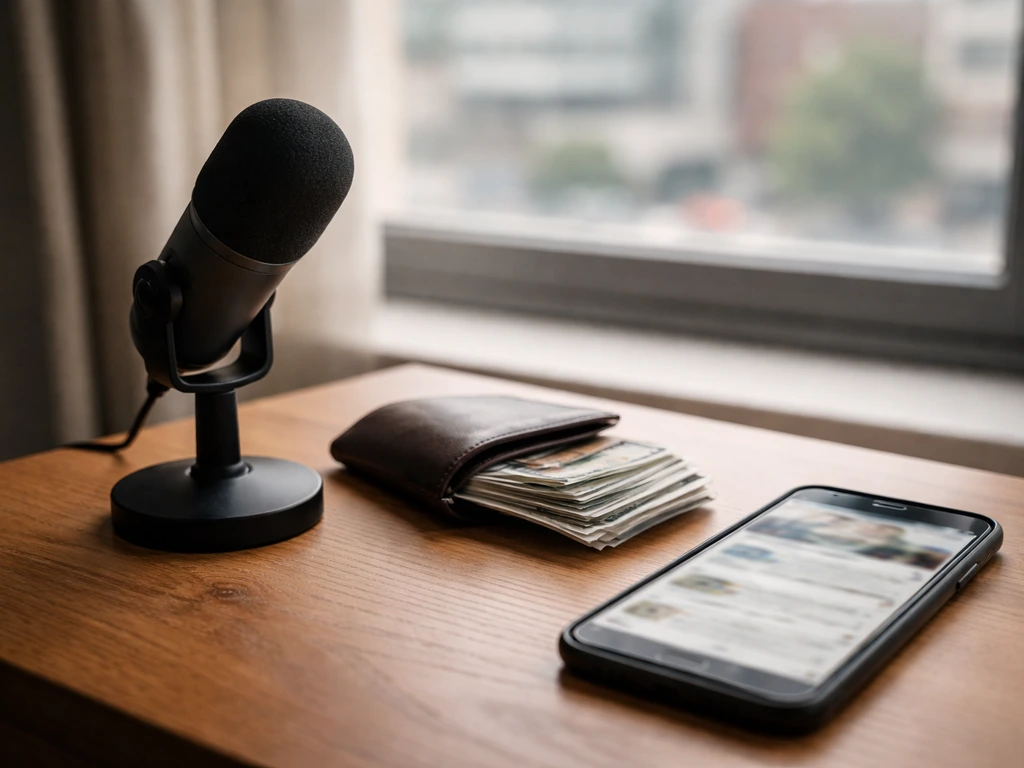 Anonymous finance desk scene symbolizing a reported $1M net worth estimate