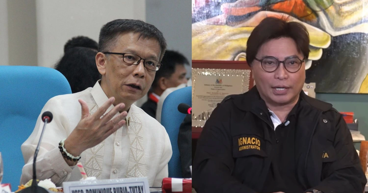 Arnaldo Arevalo Ignacio speaking in an interview