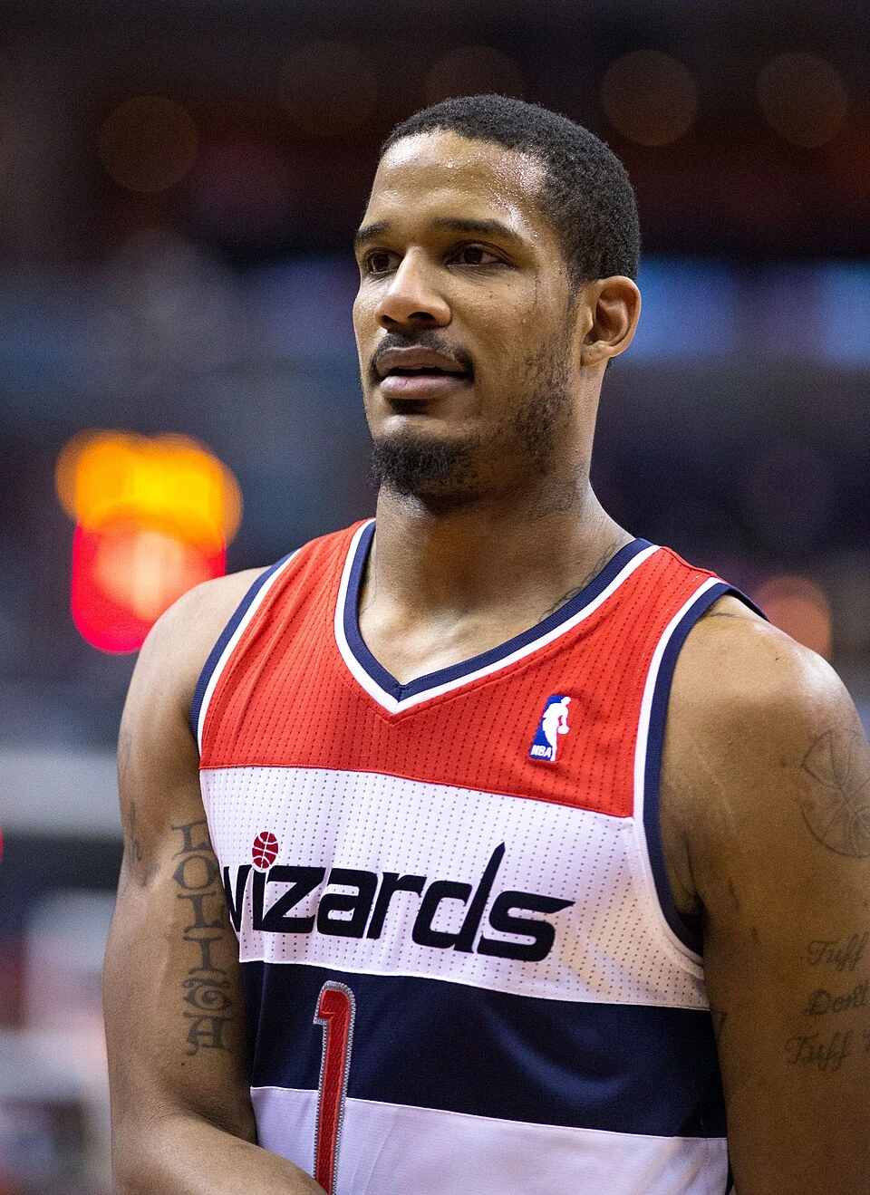 Trevor Ariza in a Washington Wizards uniform