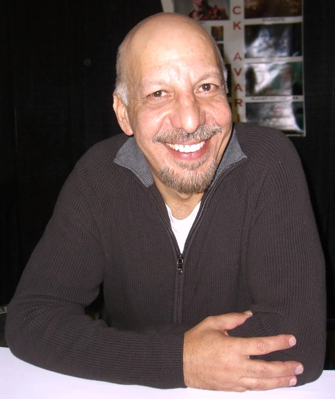 Portrait photo of Erick Avari smiling
