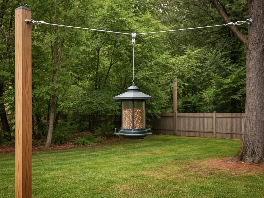how to make a bear-proof bird feeder