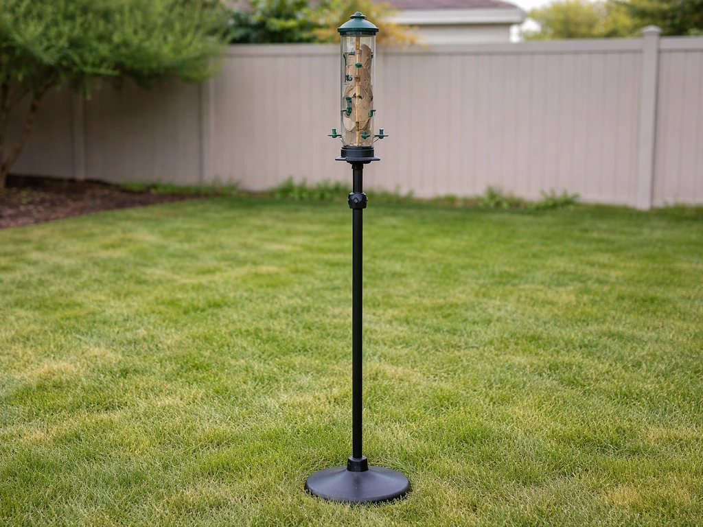 how to hang bird feeders without trees