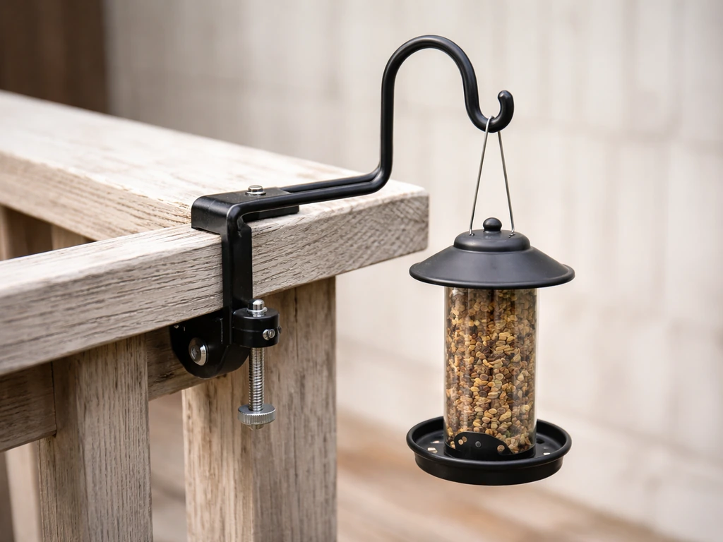 how to hang bird feeder without tree