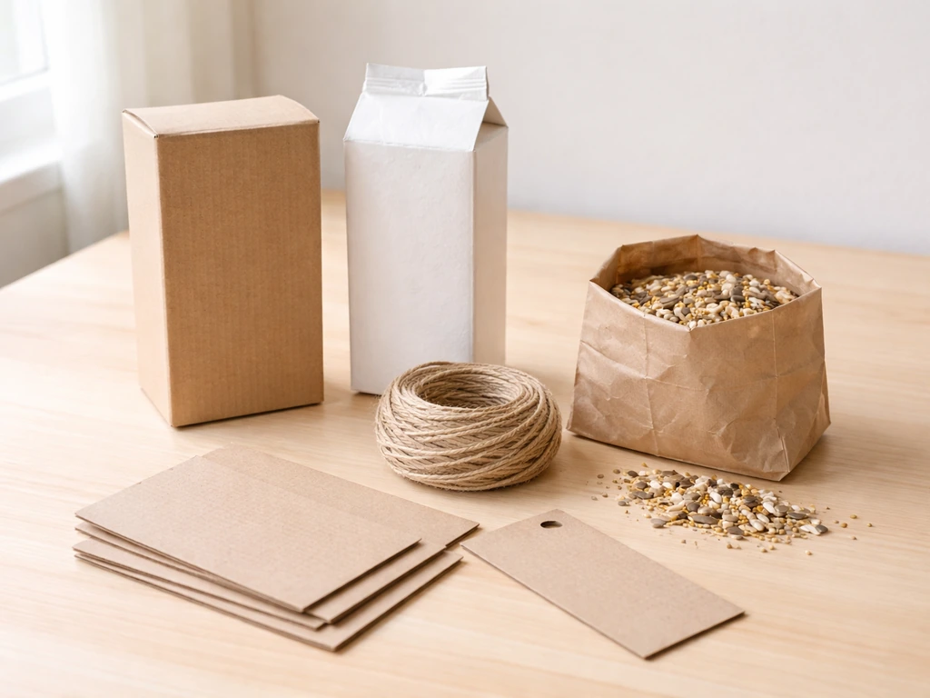 how to make a bird feeder out of cardboard