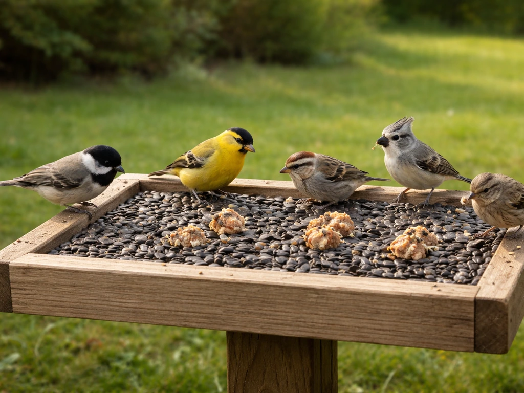 What to Put in a Platform Bird Feeder: Best Foods