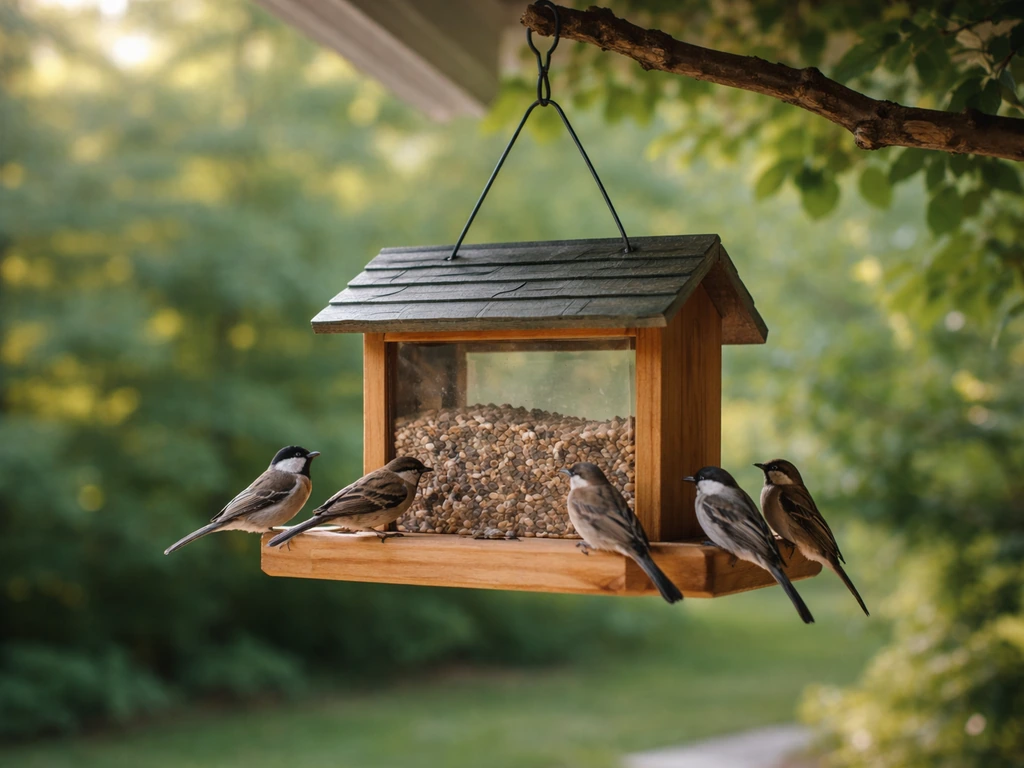 how to use bird feeders