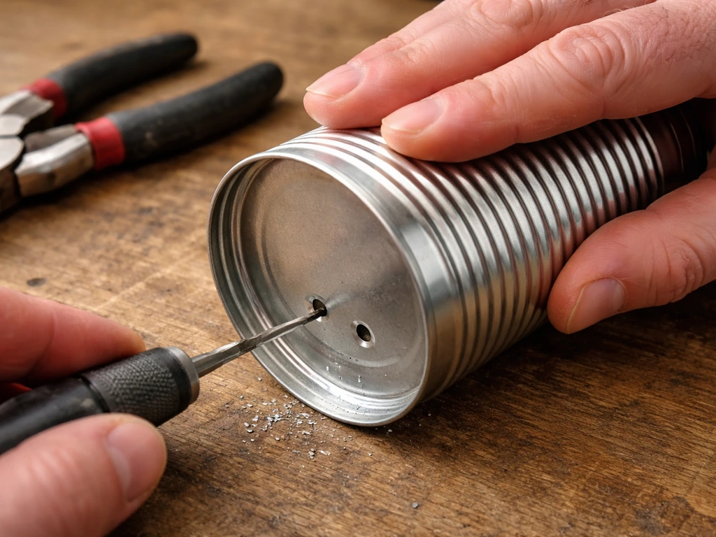 diy bird feeder tin can