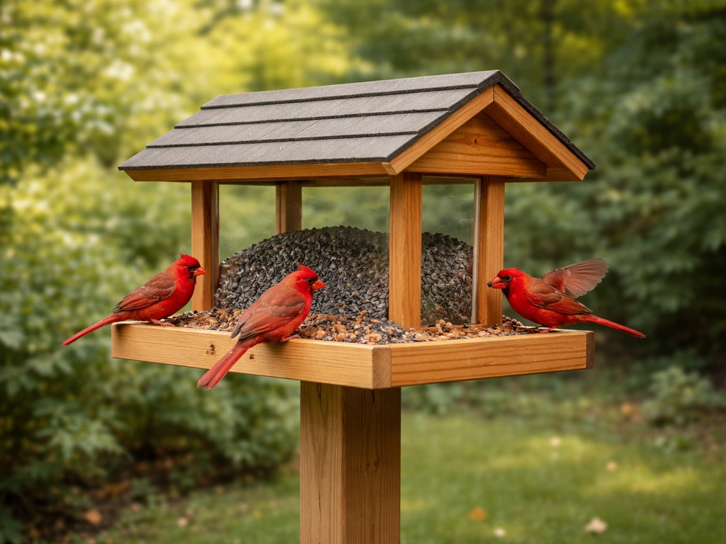 how to make a bird feeder for cardinals