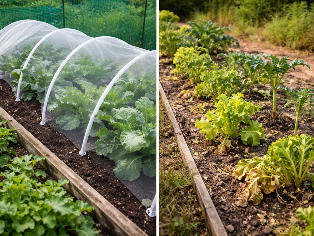 Side-by-side Scotland-style protection versus less-protected planting to show honest comparisons. Style: candid iPhone p