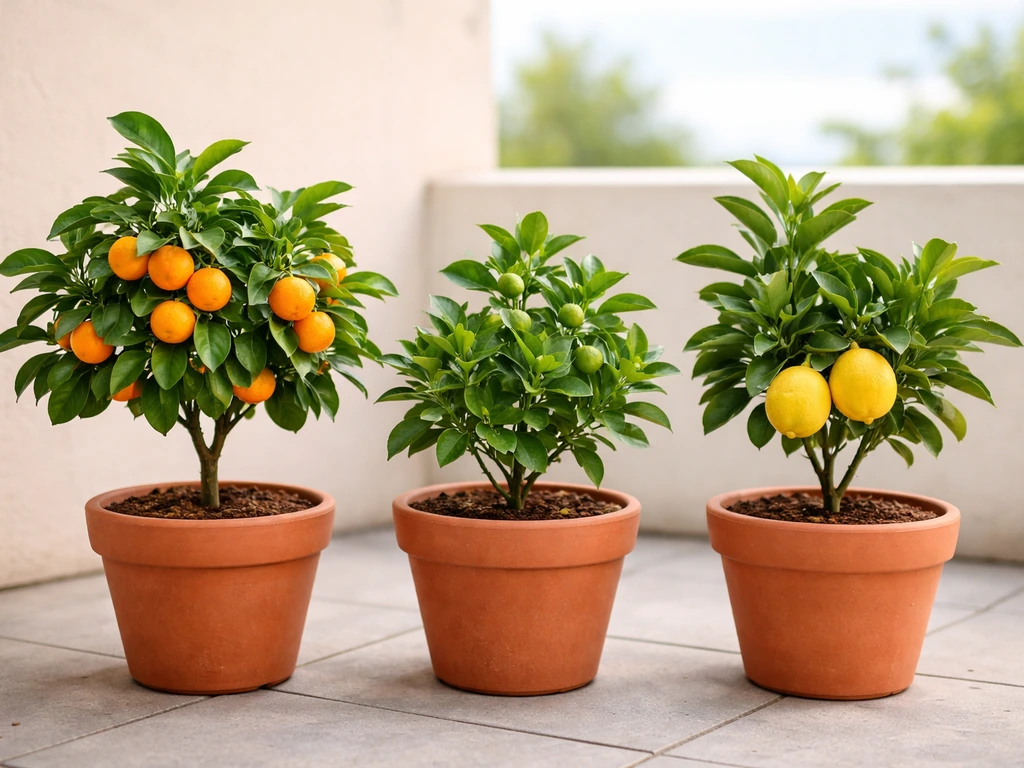 how to grow oranges in pots