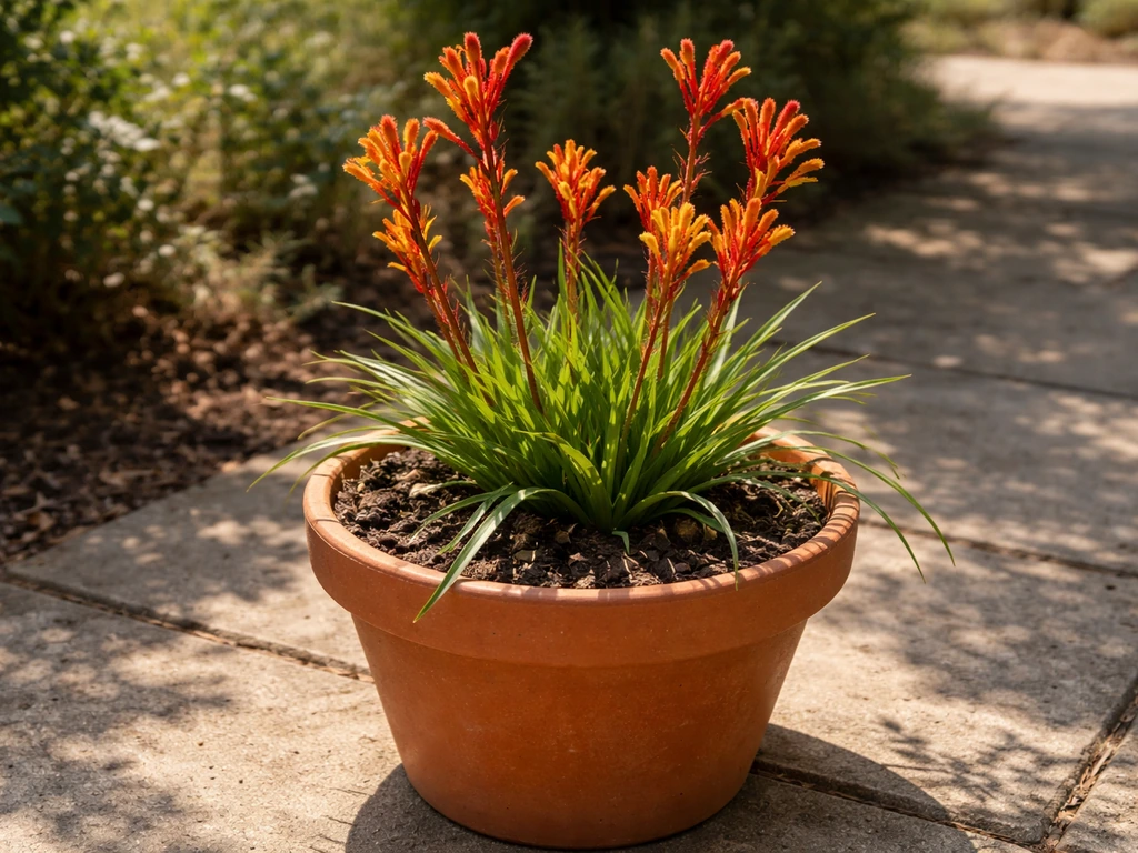 how to grow kangaroo paws in pots