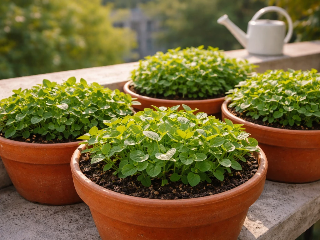 how to grow methi in a pot