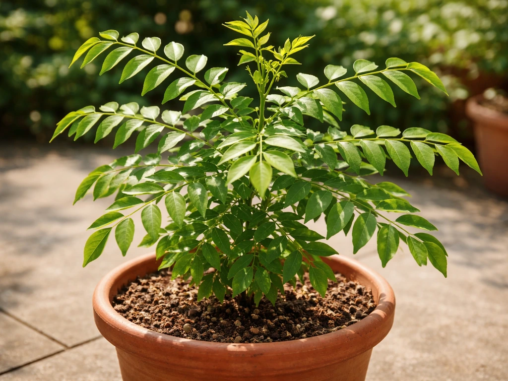 how to grow curry leaf plant in pot