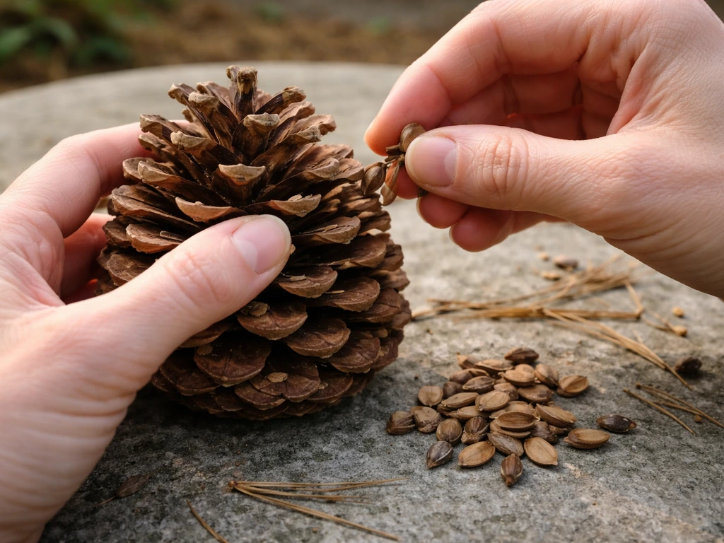 how to grow a pine cone in a pot